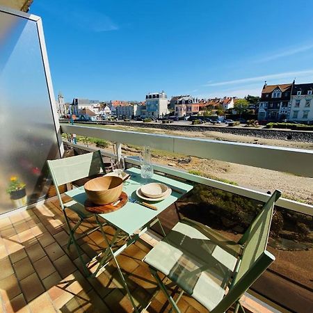 Studio 17m2 vue mer balcon Sud + garage privé Wimereux Exterior foto